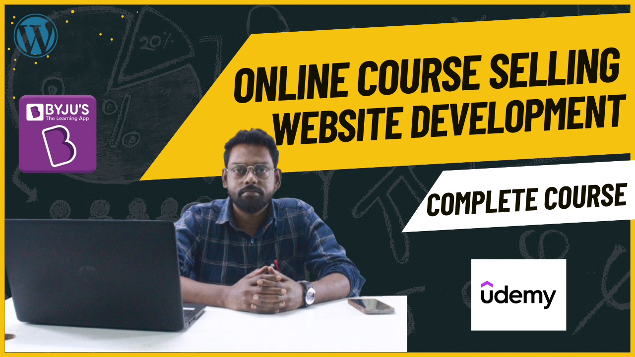 Education/Course Selling Website Development Course